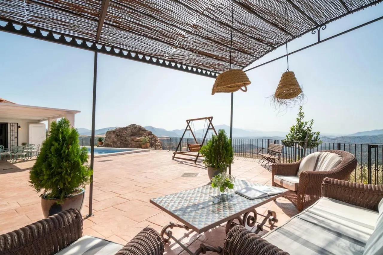 Villa With Views And Private Pool Near Malaga. Colmenar